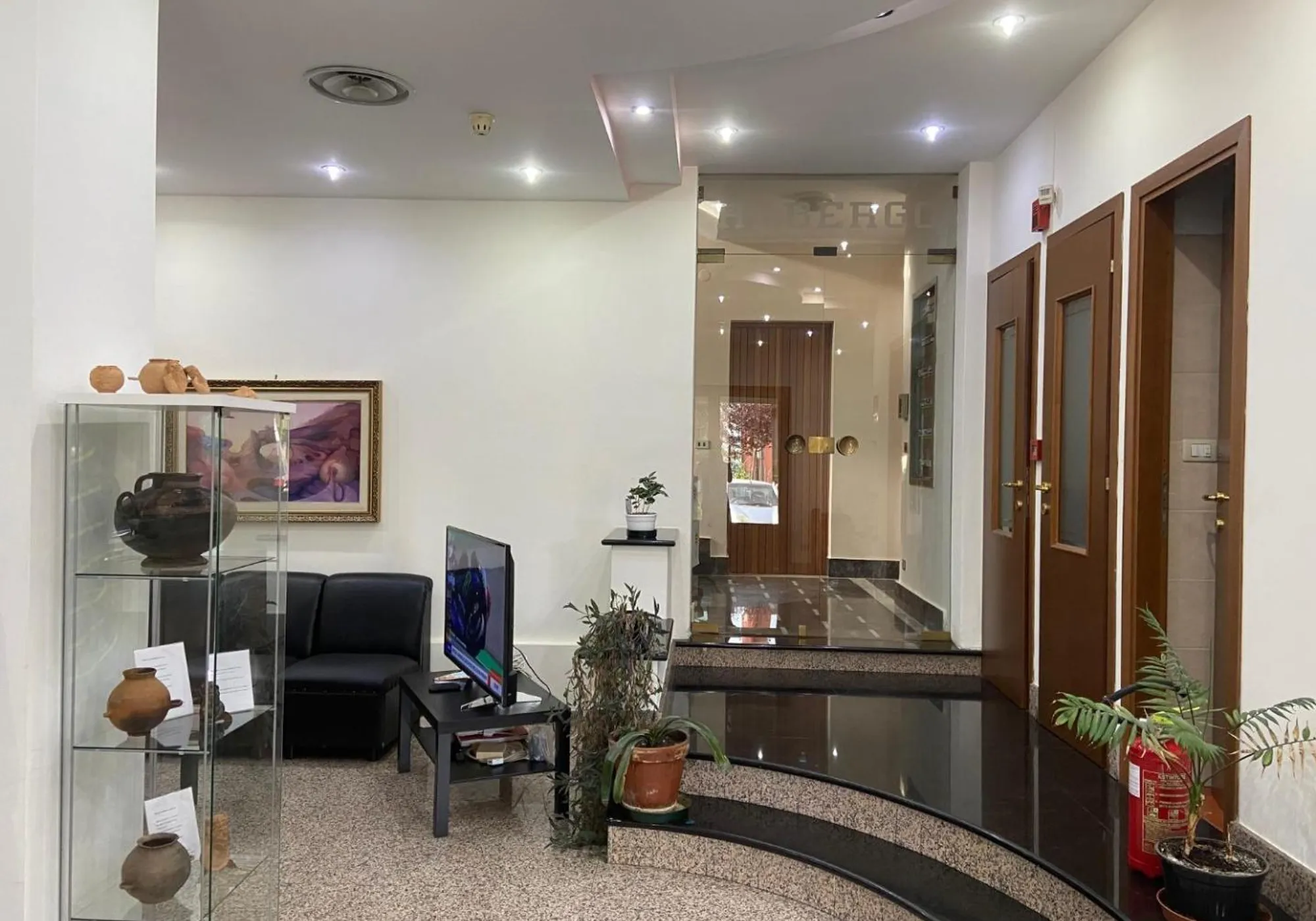 La reception e la hall